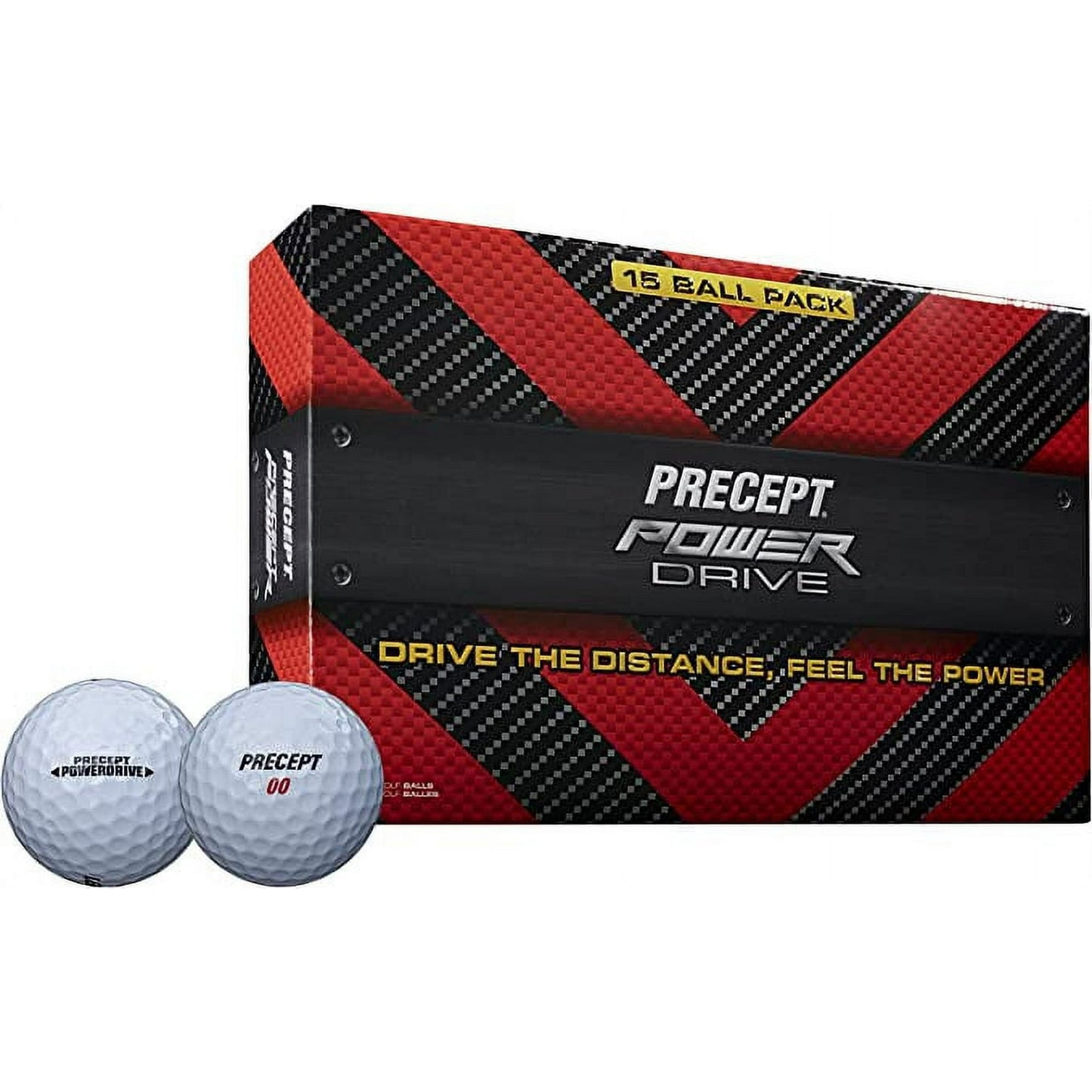 Bridgestone Golf Precept Golf Balls, 15 Pack