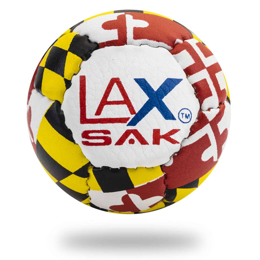 Maryland Flag Lacrosse Sak Balls, 3 Pack